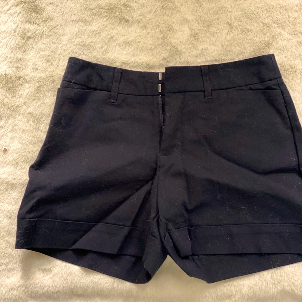 Black dress shorts
